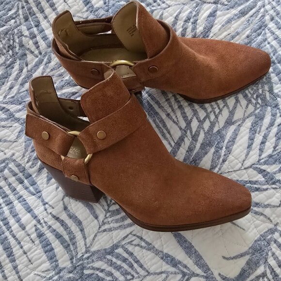 Michael Kors suede booties - Picture 1 of 4